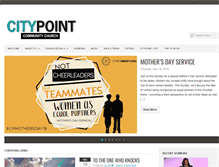 Tablet Screenshot of citypointcc.org